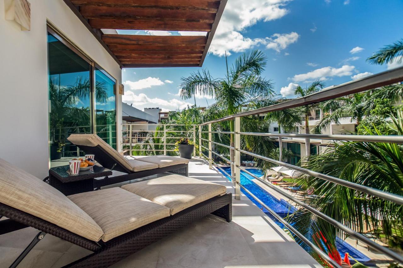 Luxurious & Central Condo In Playa Steps From The Beach 普拉亚卡门 外观 照片