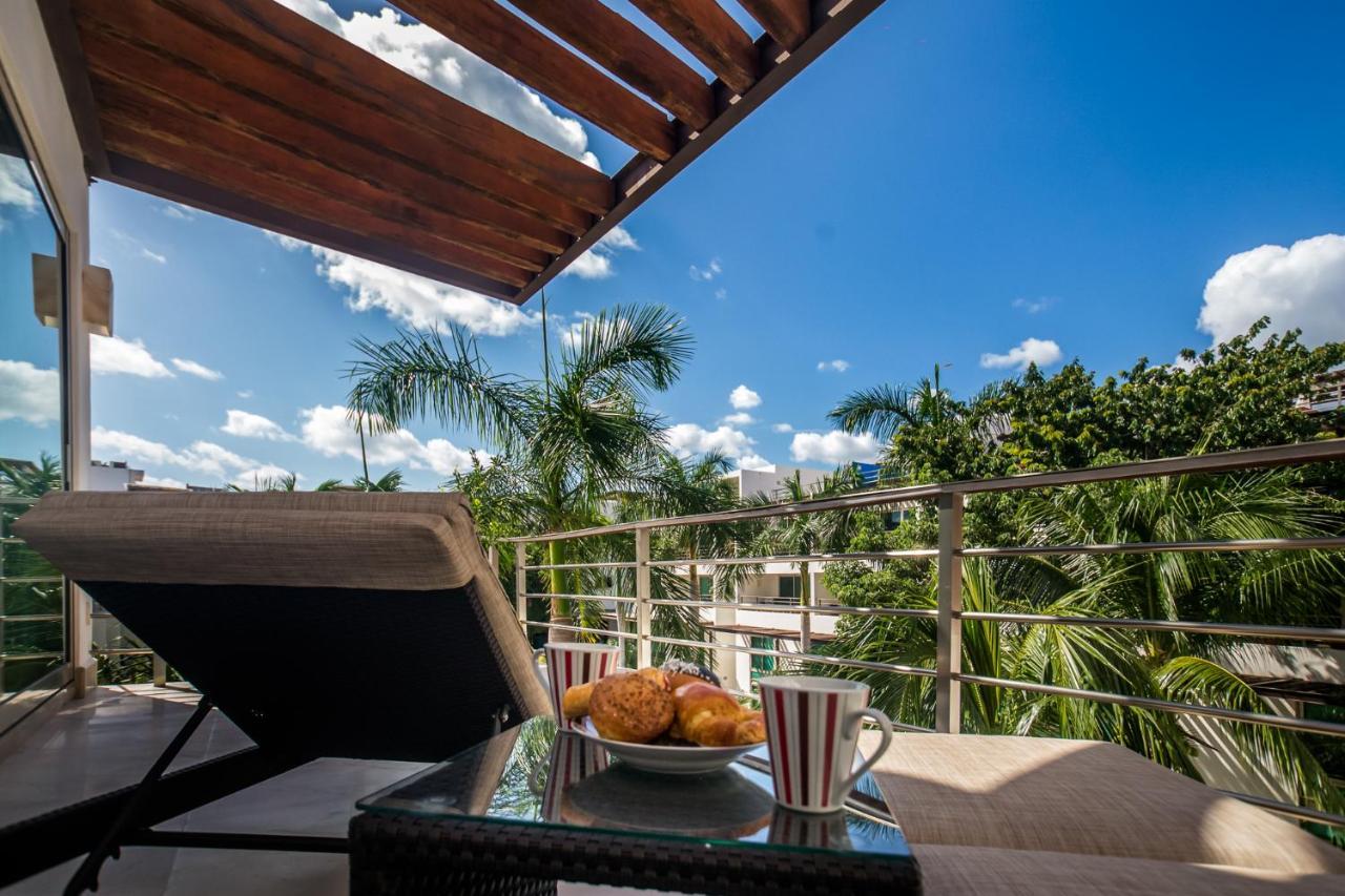 Luxurious & Central Condo In Playa Steps From The Beach 普拉亚卡门 外观 照片