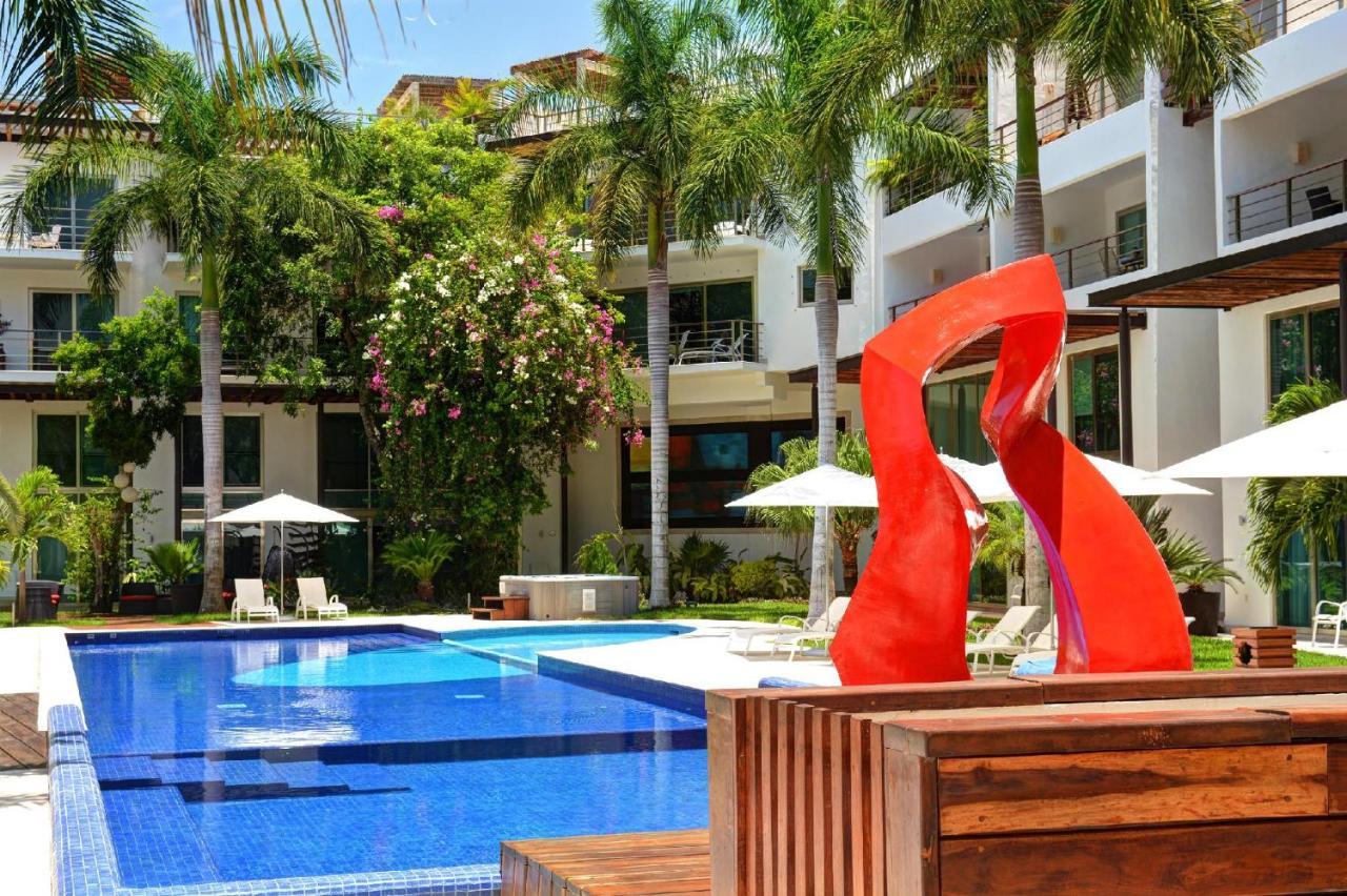 Luxurious & Central Condo In Playa Steps From The Beach 普拉亚卡门 外观 照片